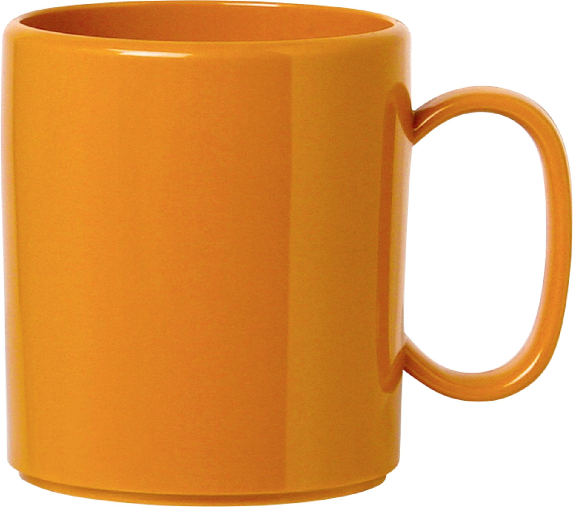 Becher mit Henkel "Colour" orange